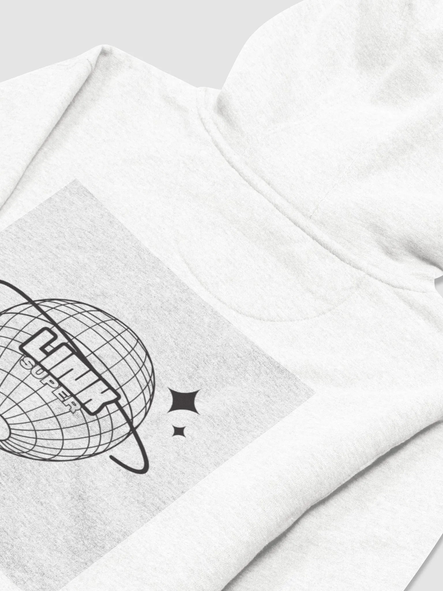 white Link super! space Hoodie product image (4)