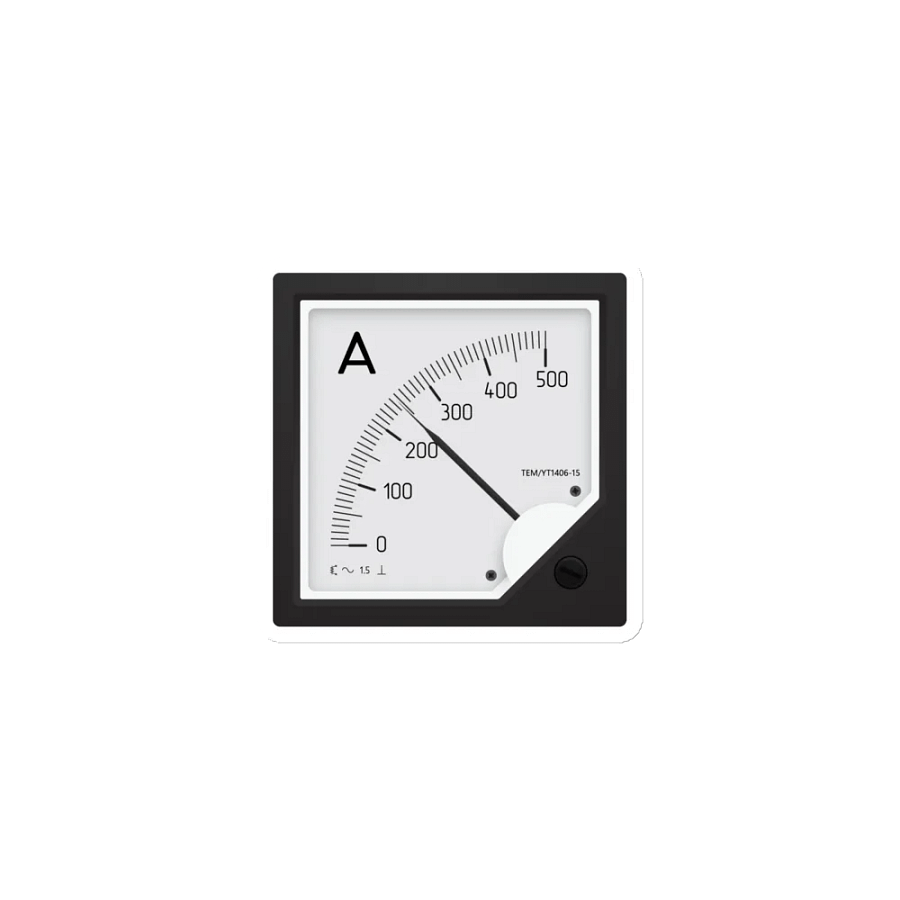 Analog Ammeter Die-Cut Magnet product image (1)