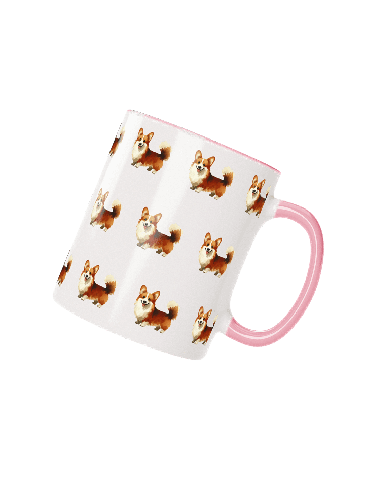 Brie The Corgi Mug Pattern product image (2)