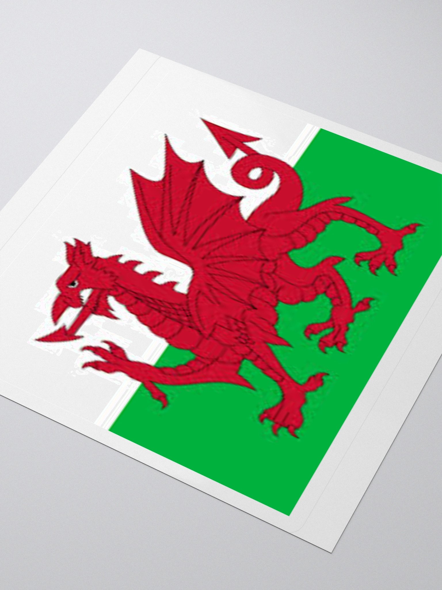 Wales Flag Sticker | Red Dragon Design | Durable Vinyl | 3 Sizes product image (9)