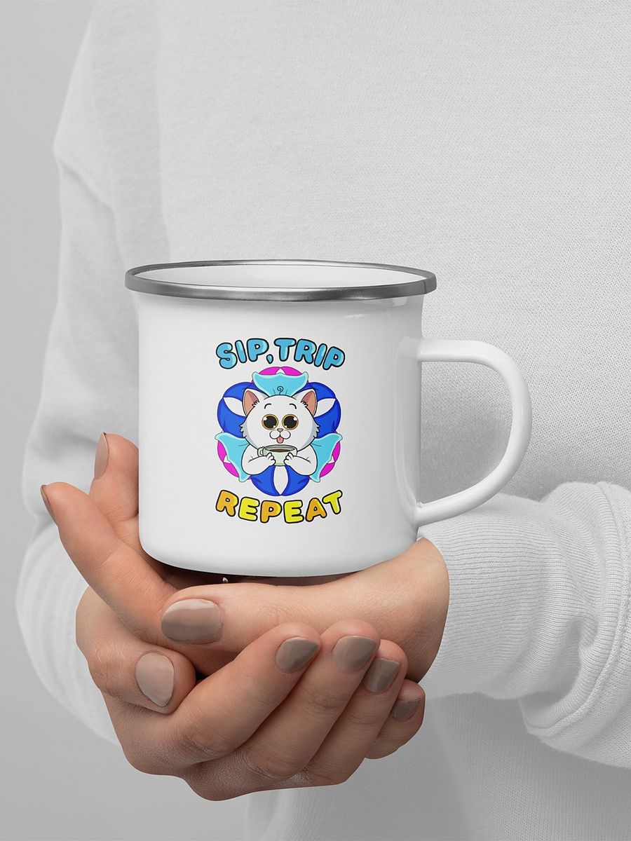 Sip, Trip, Repeat - Enamel Mug product image (4)