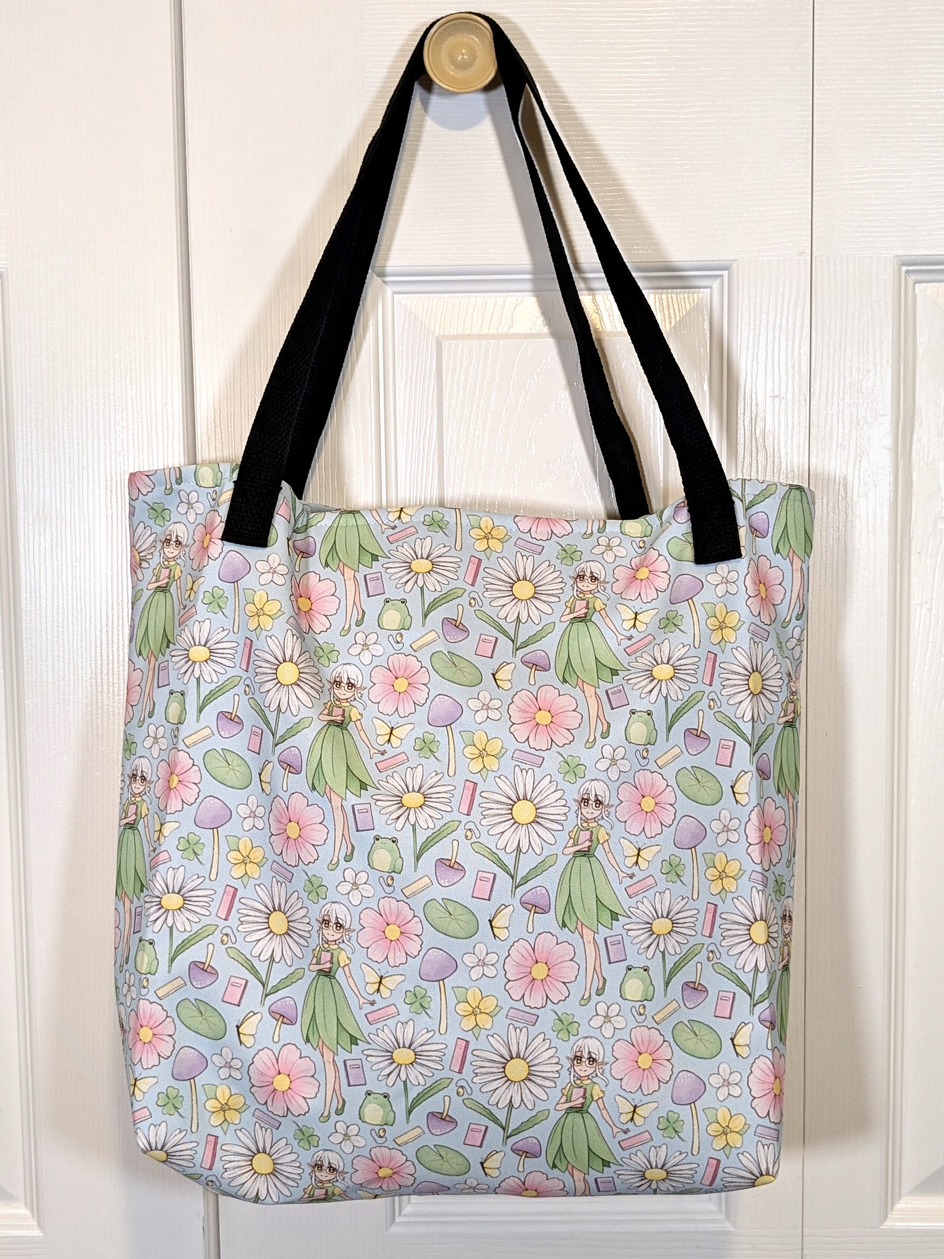 Pariah's Pastel Garden - Large Tote Bag w/ Pocket product image (1)
