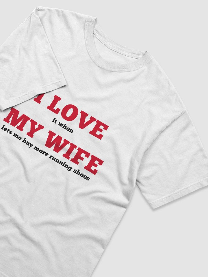 Bold Red 'I Love My Wife' Tee product image (2)