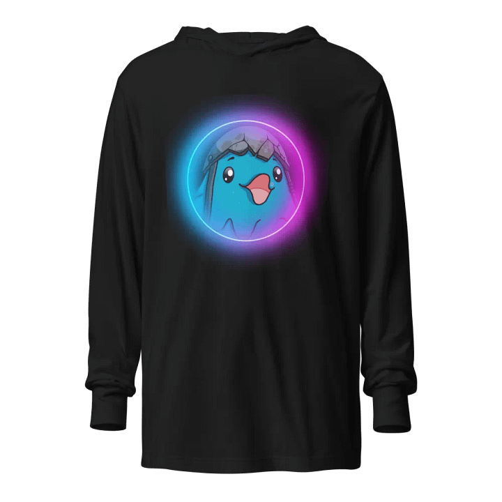 Battle Chicken Long Sleeve Hooded Tee product image (1)