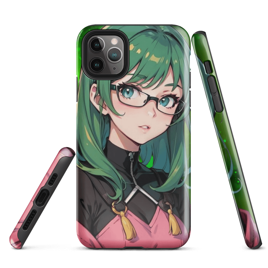 (GREEN WAIFU) K Case for iPhone product image (1)