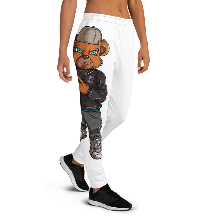 Standing Bear White Joggers product image (1)