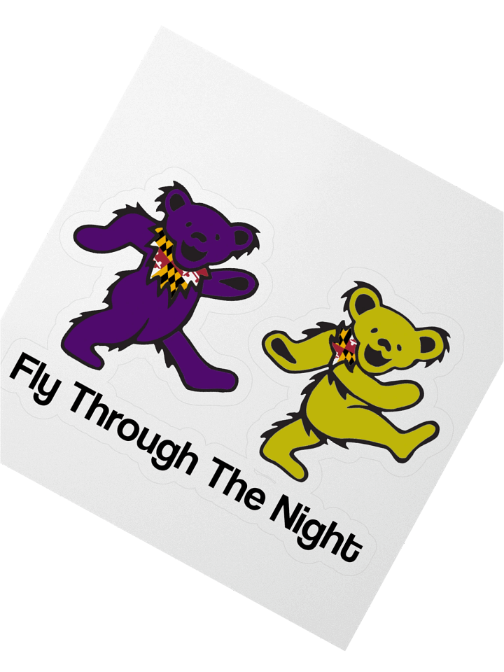 Fly Through The Night Sticker product image (2)