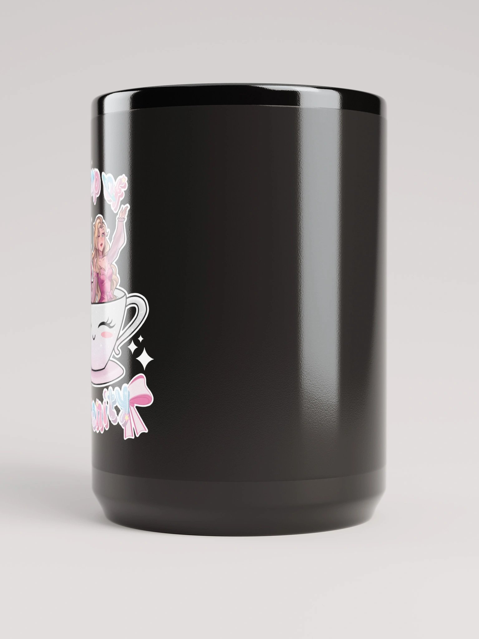 "A Cup Of Serenity" Black Mug 15oz product image (3)