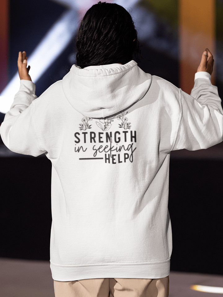 Strength Is Seeking Help Tee product image (1)