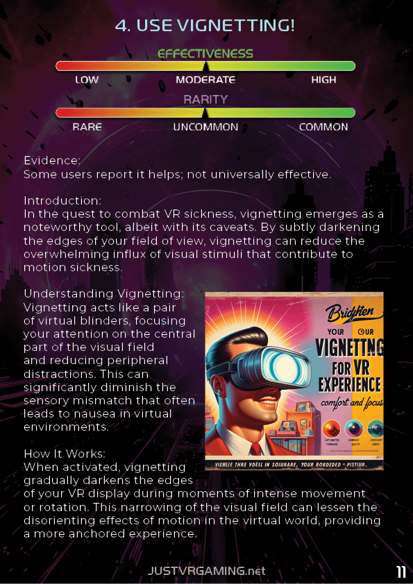 Beat VR Sickness: Nausea-Free PDF Guide [Premium Edition Pre-Order] product image (4)