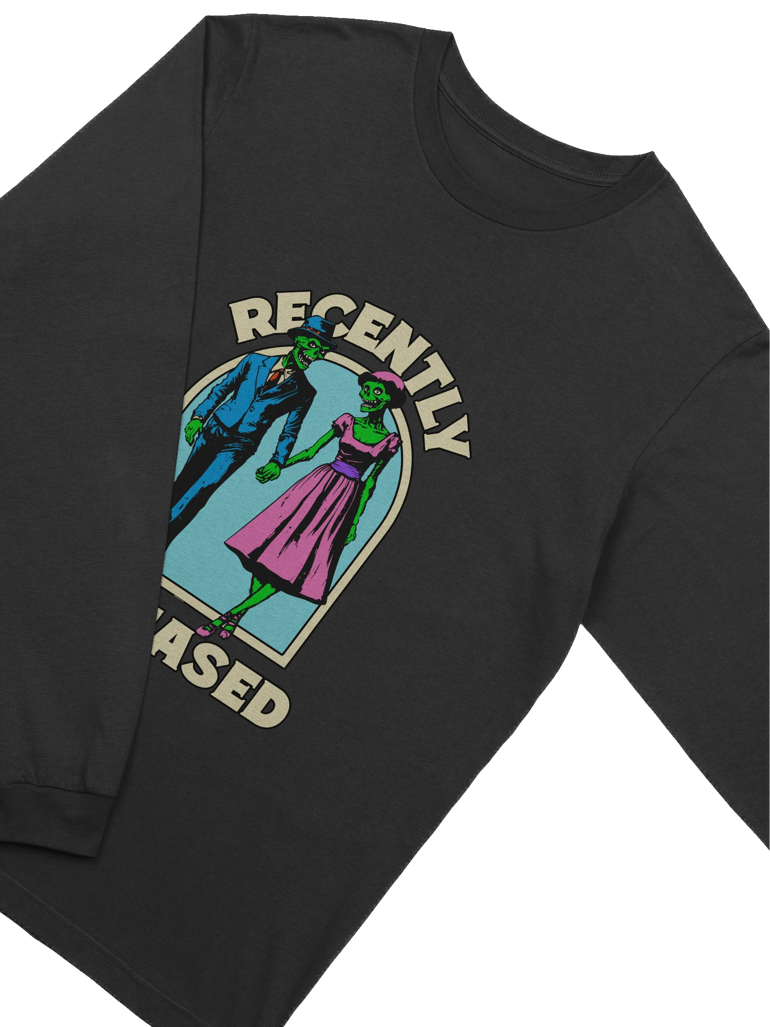 [UM Designs] Recently Deceased - Unisex Long Sleeve Tee product image (3)