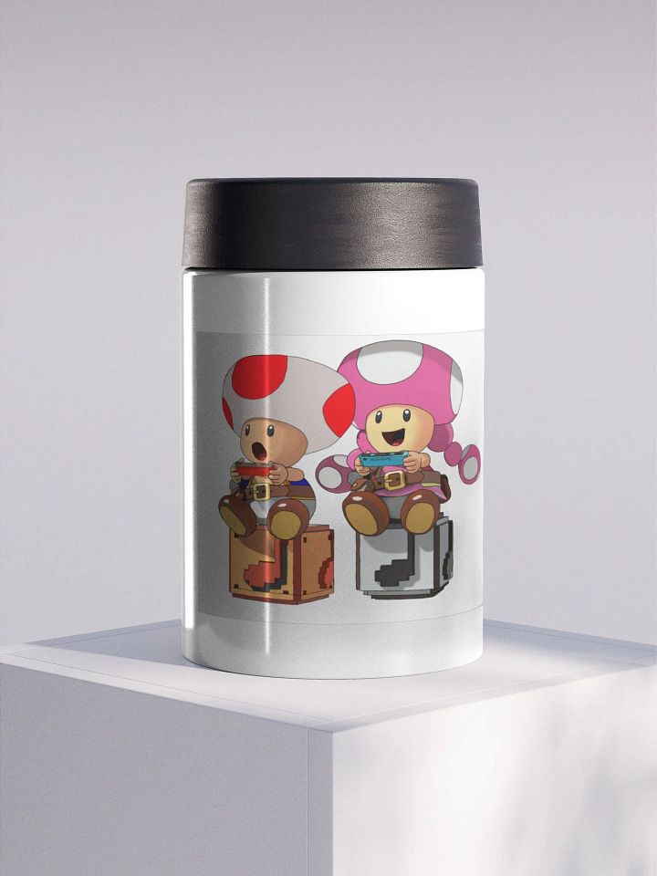 Toad&Toadette PogHype Koozie product image (2)