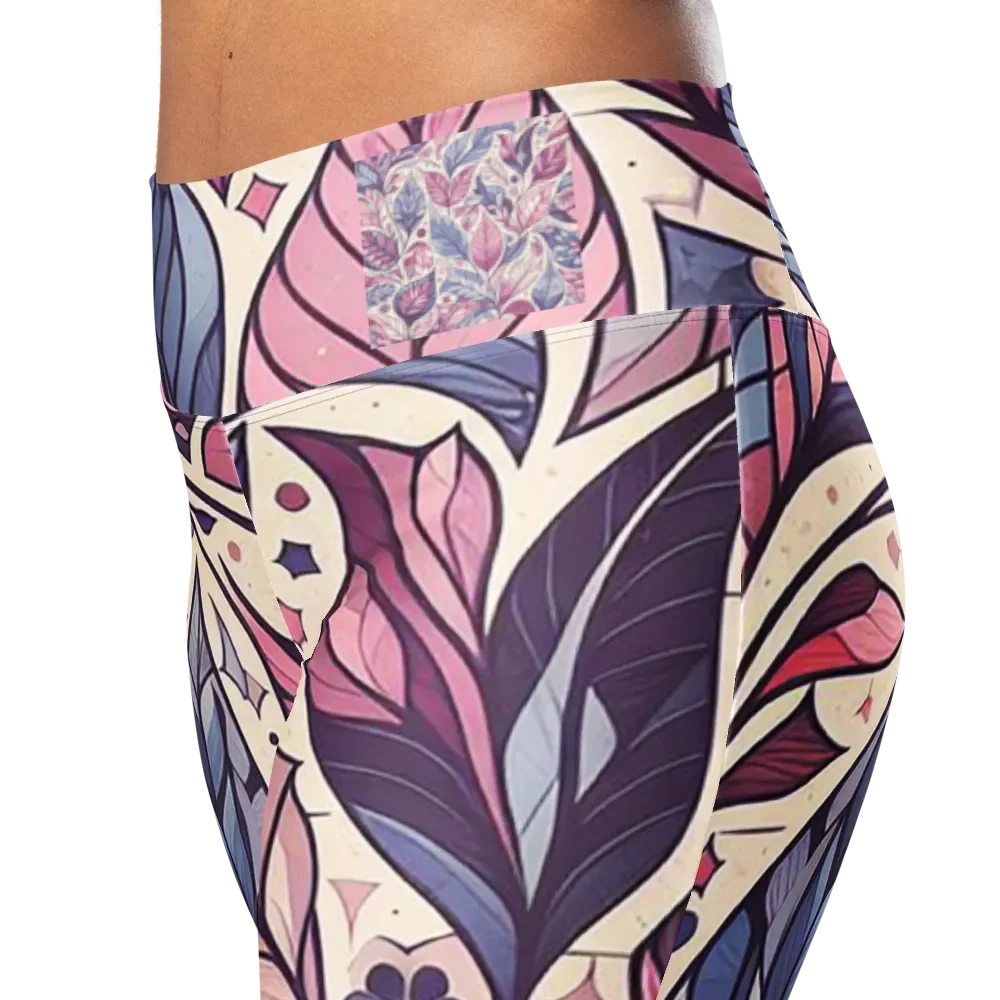 Enchanted Flora All-Over Leggings product image (1)