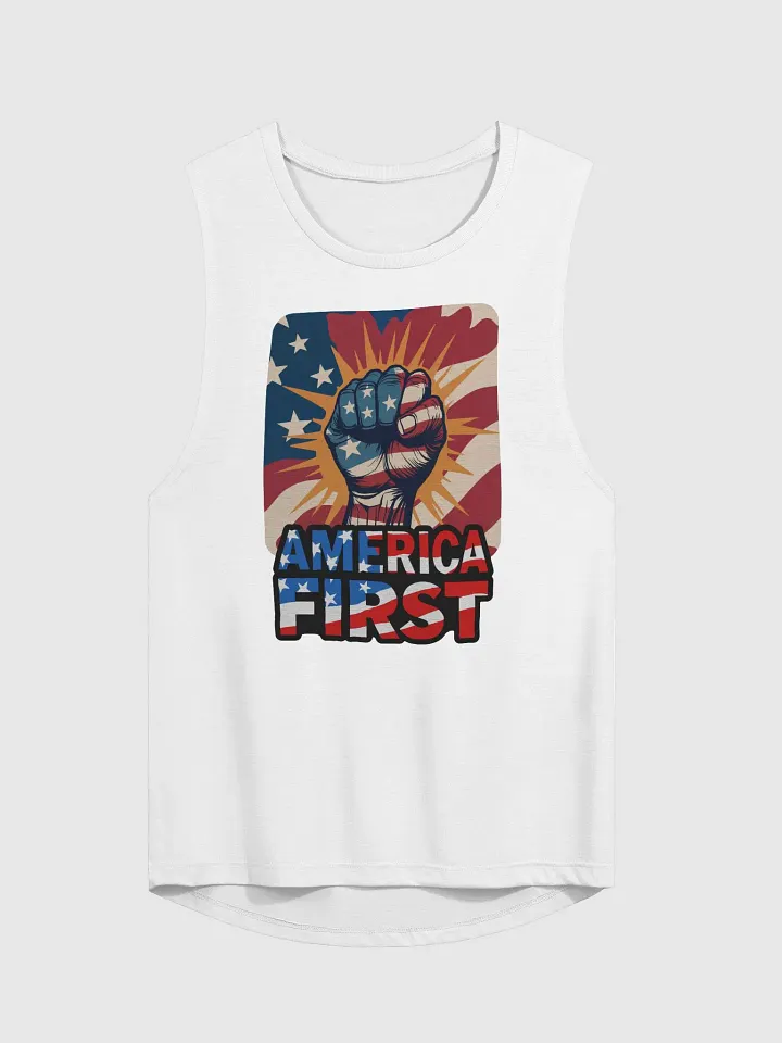 Women's Tank Top: America First product image (1)