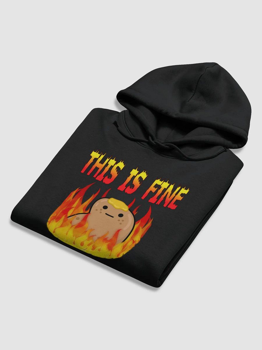 This Is Fine Hoodie product image (20)