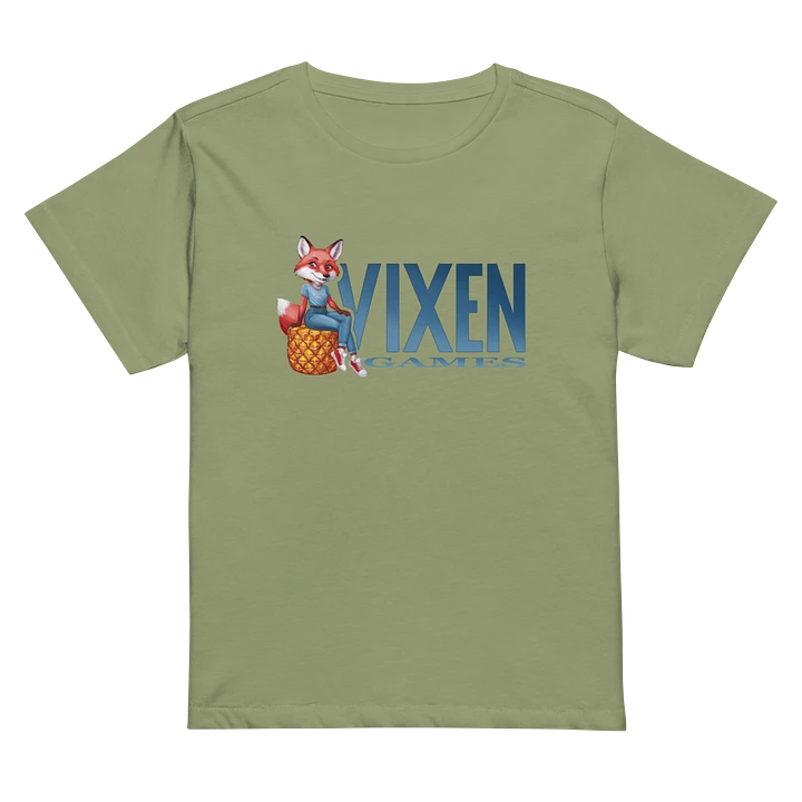 Vixen Games Pineapple Cushion Vixen short waist T-shirt product image (47)