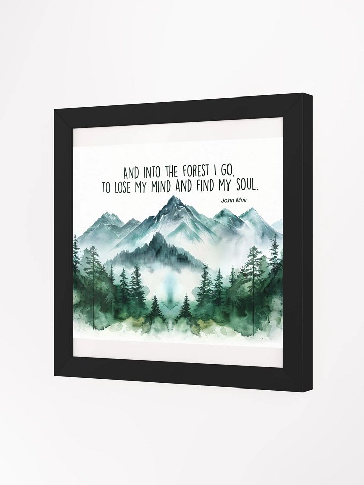 Into the Forest I Go" Wall Art product image (4)