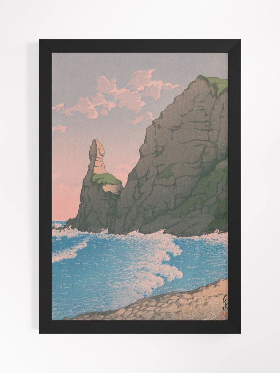 Setakamui Rock at Shirubeshi - Kawase Hasui product image (1)