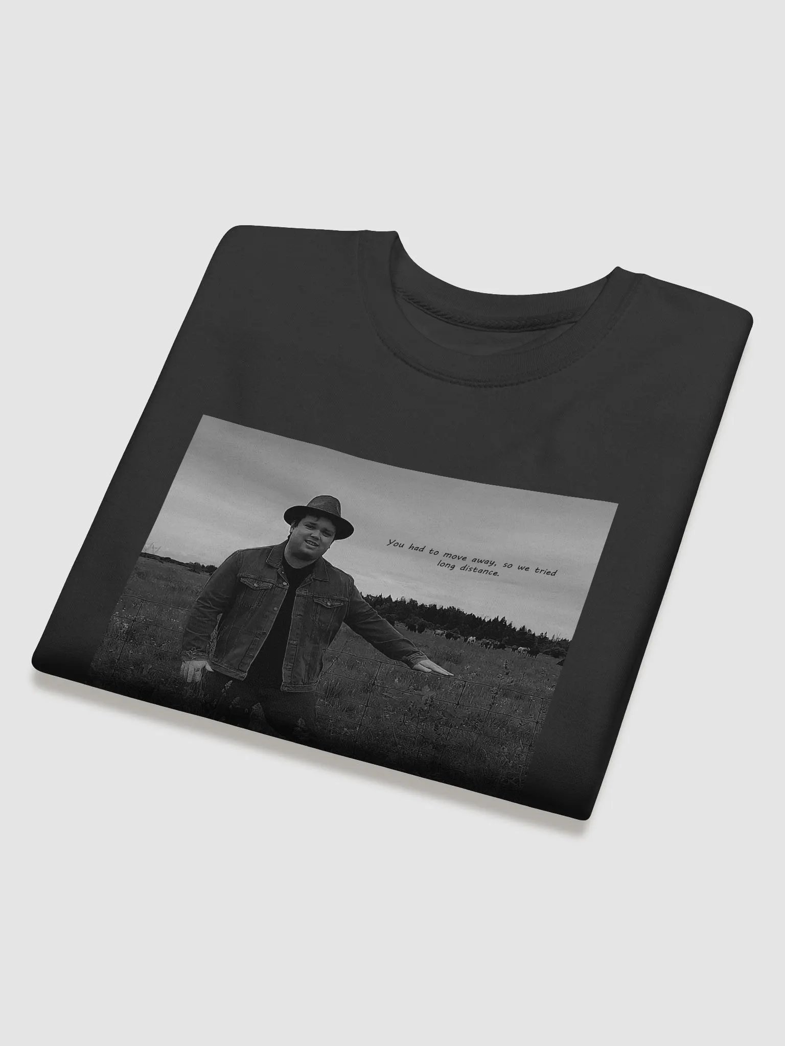 You Had To Move Away, So We Tried Long Distance Sweatshirt product image (4)