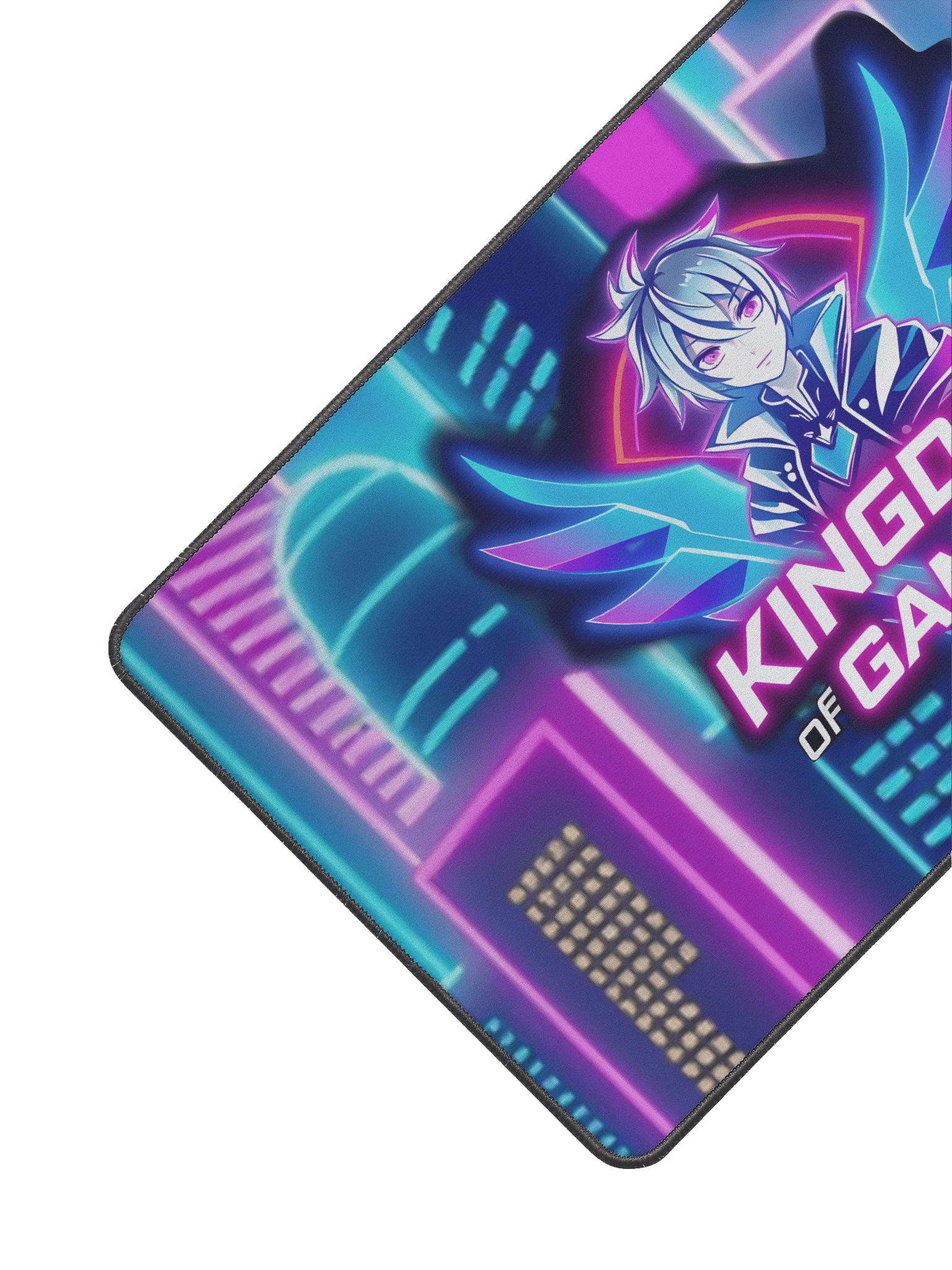 Neon Gamer's Haven Desk Mat product image (2)