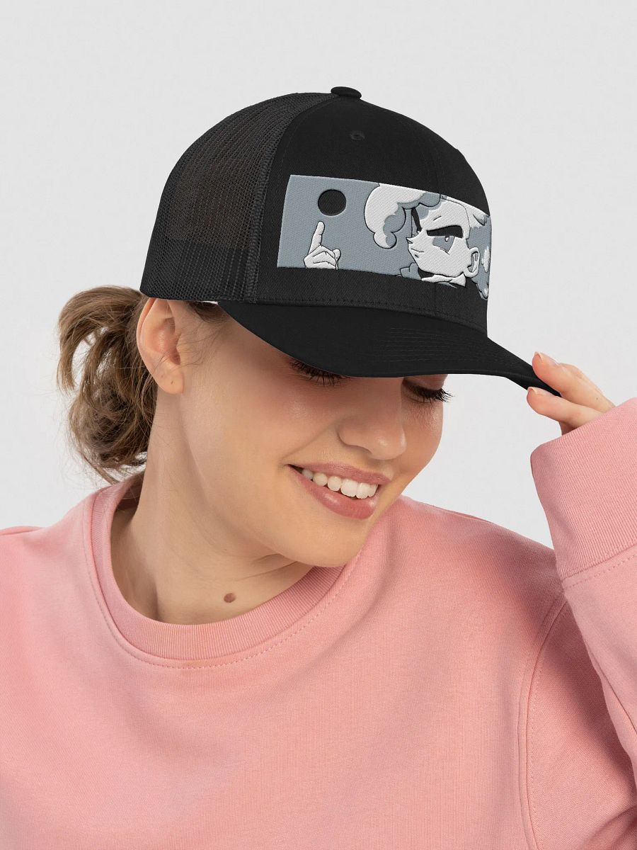 FRO BOY HAT BALCK WHITE product image (9)