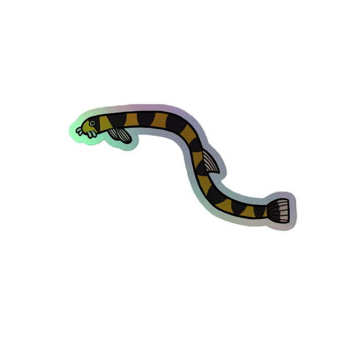 Kuhli Loach Holographic Sticker product image (2)