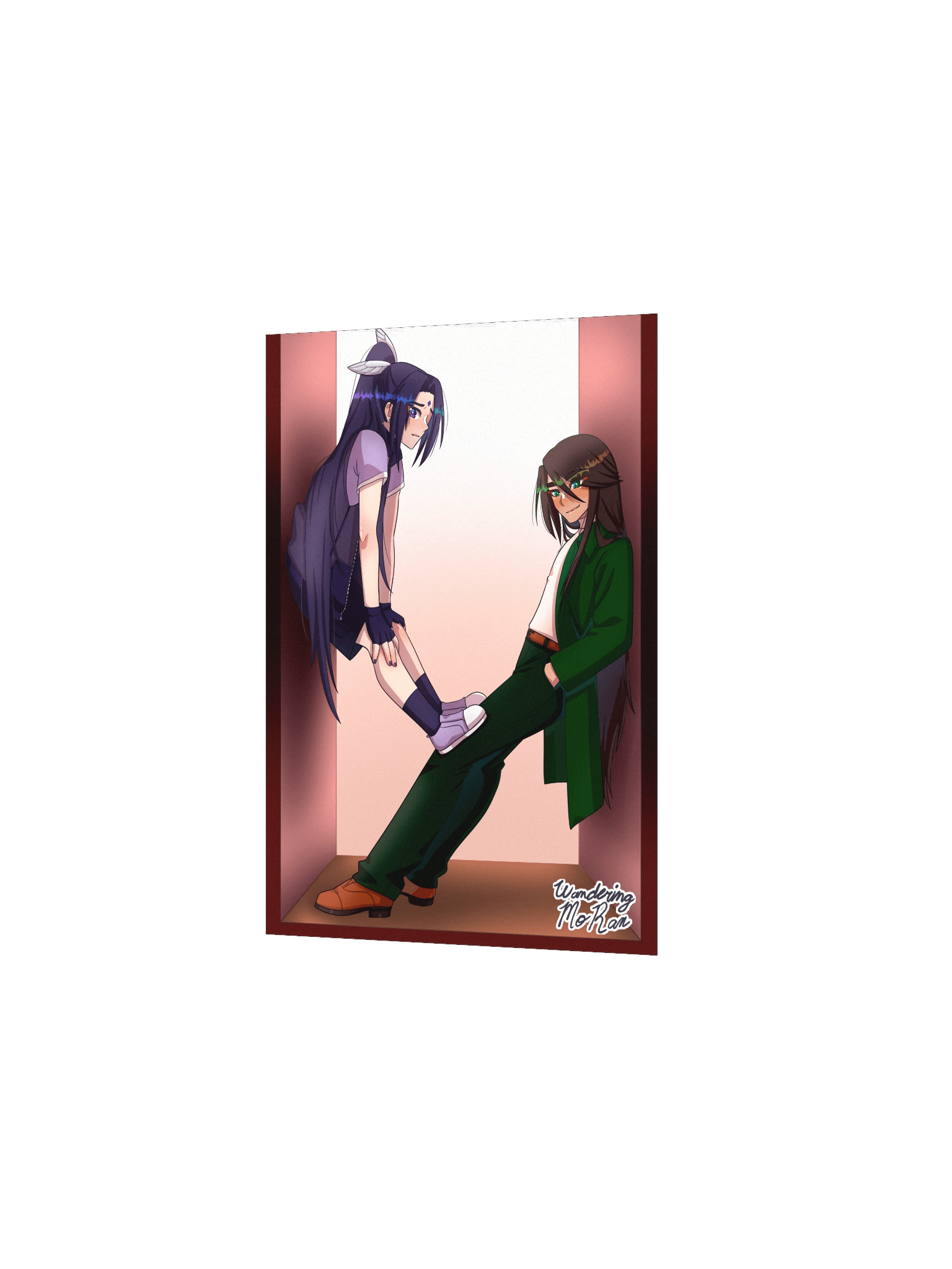 Xiao and Rex Modern Print product image (4)