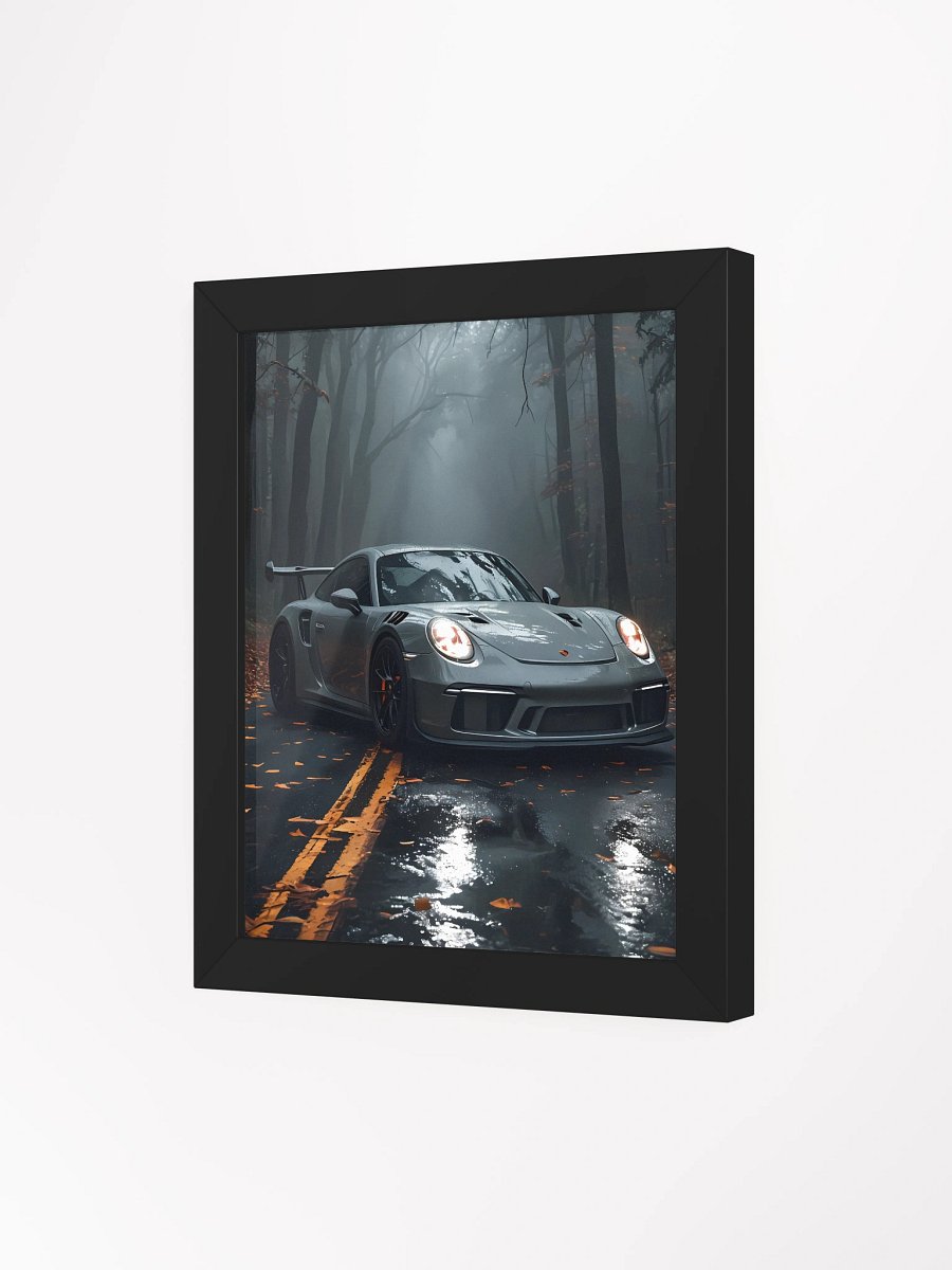 Serene Misty Drive Framed Matte Poster product image (4)