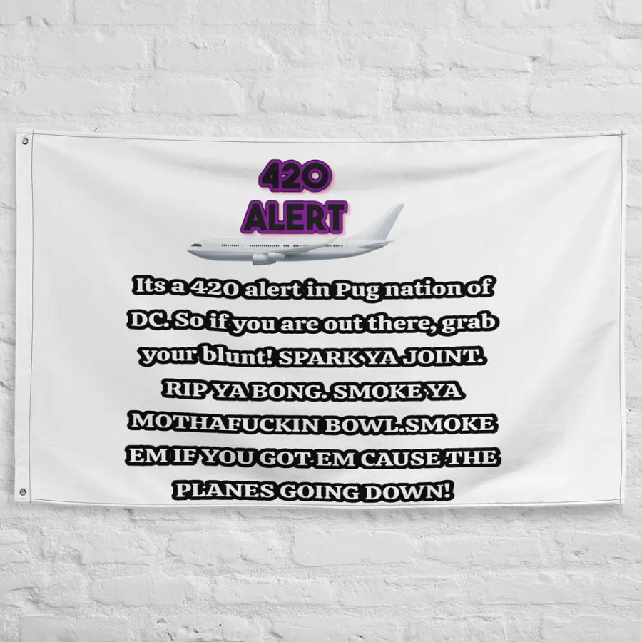 420 Alert Skyline Flag product image (10)