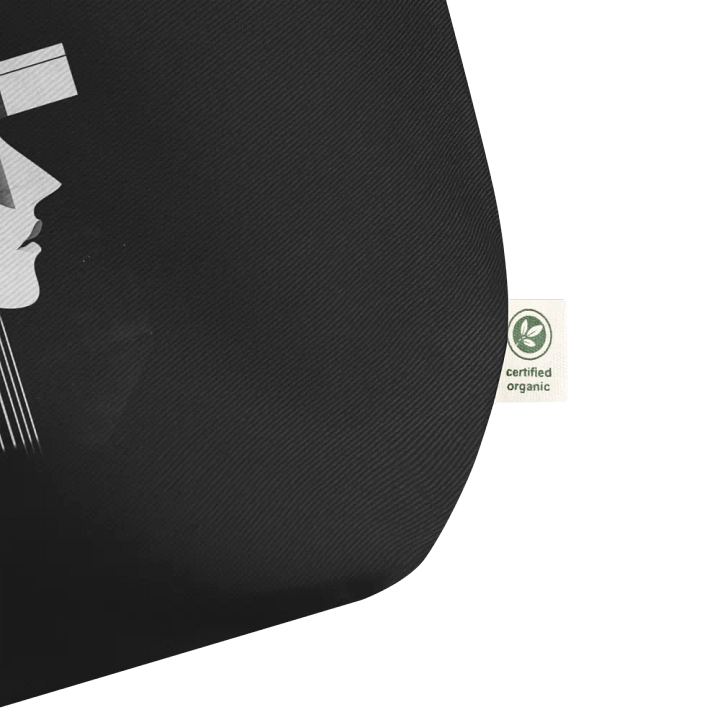 Abstract Persona 004 (Black) (Organic Cotton Tote) product image (2)