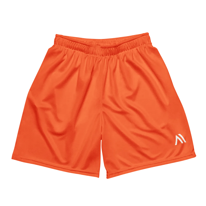 Athletic Shorts - Neon Orange
