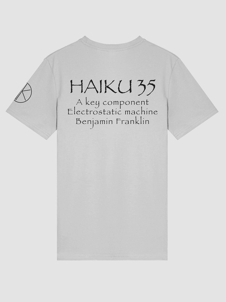 HAIKU 35 ORGANIC UNISEX TEE product image (2)