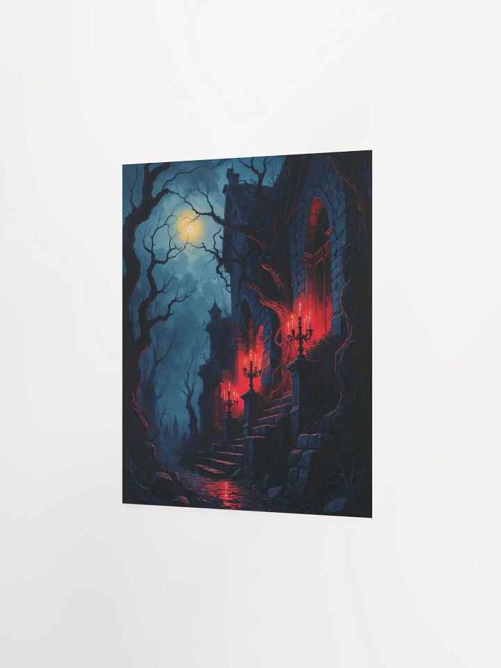 Gothic Scene Moonlight Poster product image (12)