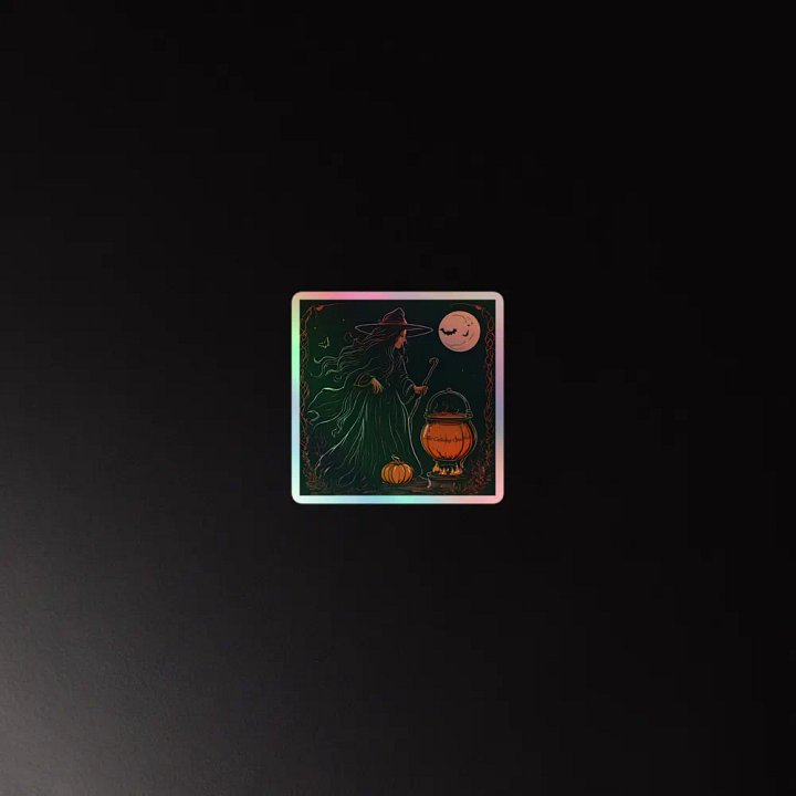 Official Calming Cauldron Holographic Sticker product image (4)