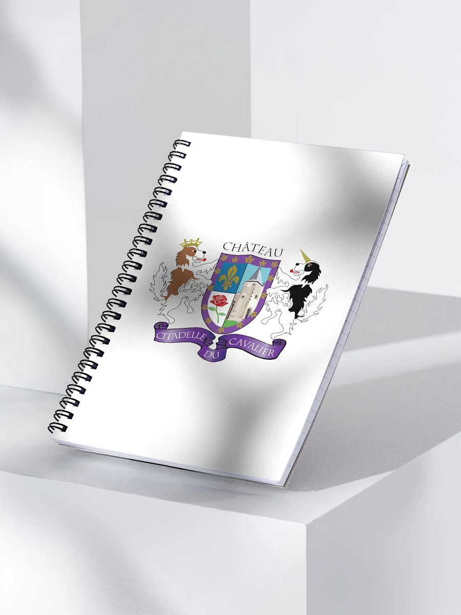 Citadelle Coat of Arms 140 page spiral notebook product image (4)