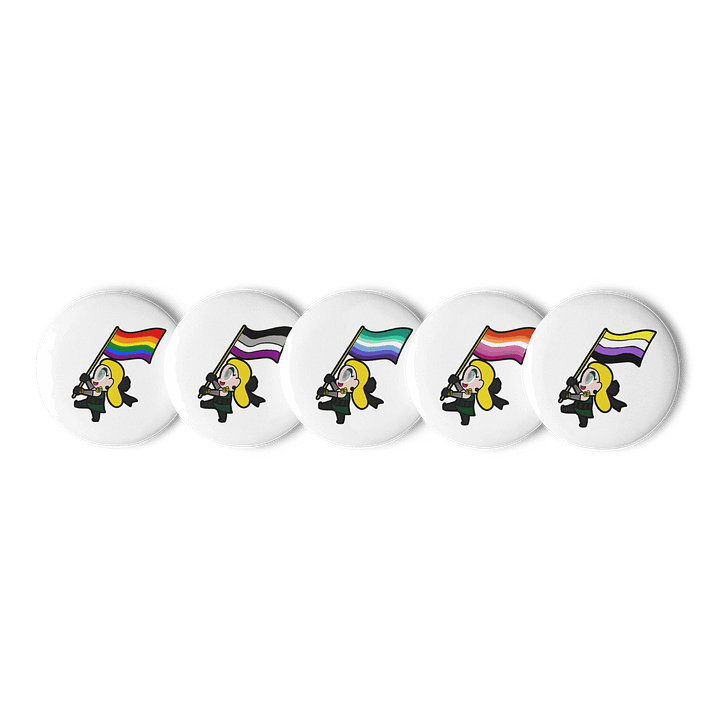 Miss Will-o-Witch Pride Pins Pack 2 product image (1)