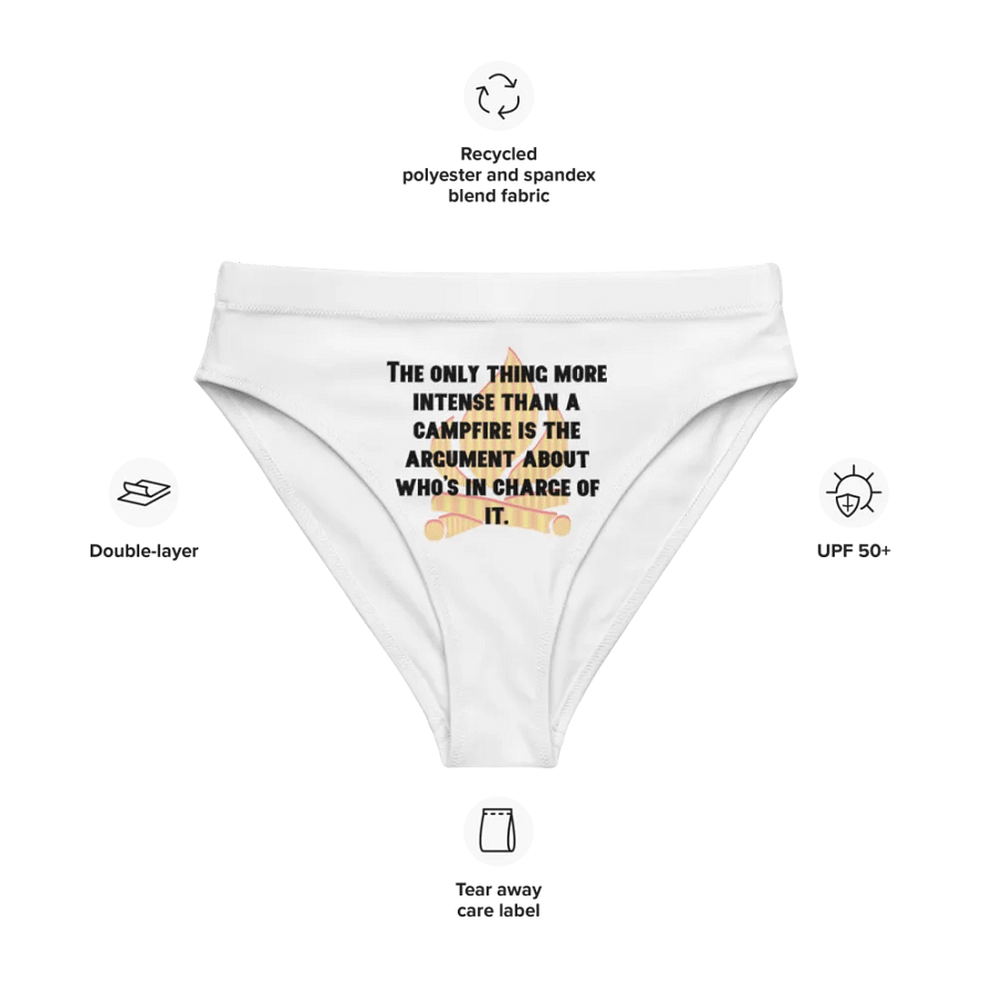 Flame Fragmented Campfire Bikini Bottoms product image (9)