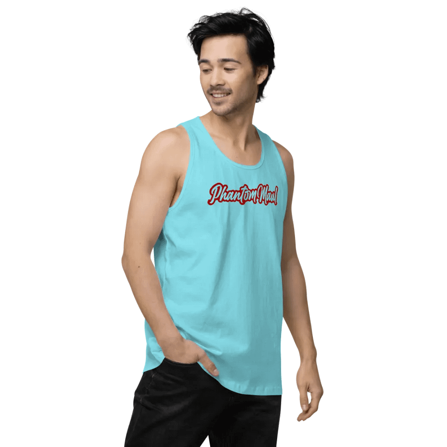 Red 'PhantomMaul' Men's Tank Top product image (157)