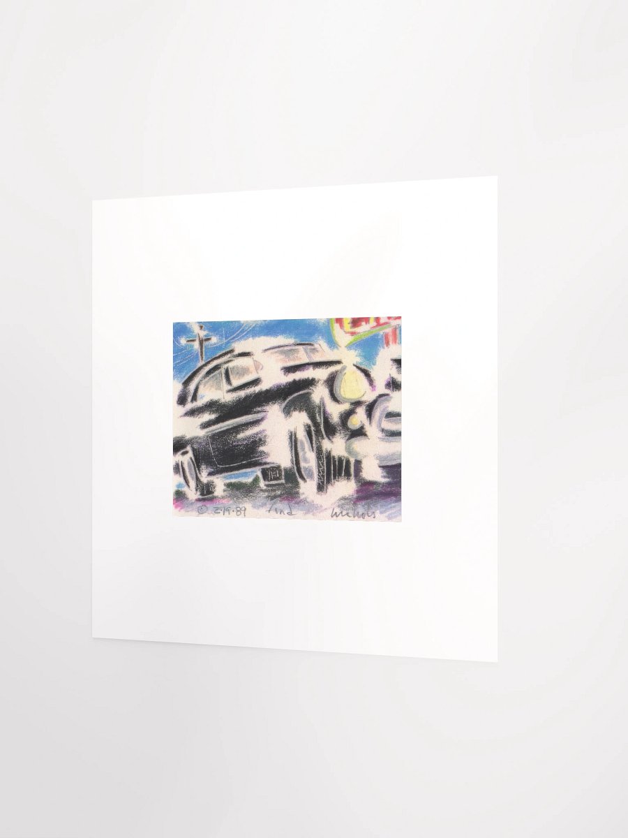 Car 1989 print product image (2)