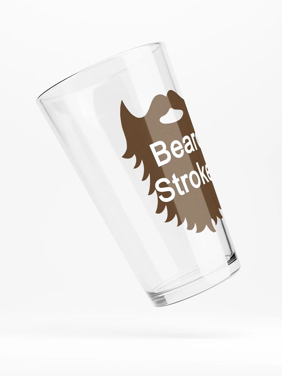 BEARD STROKES PINT GLASS product image (4)