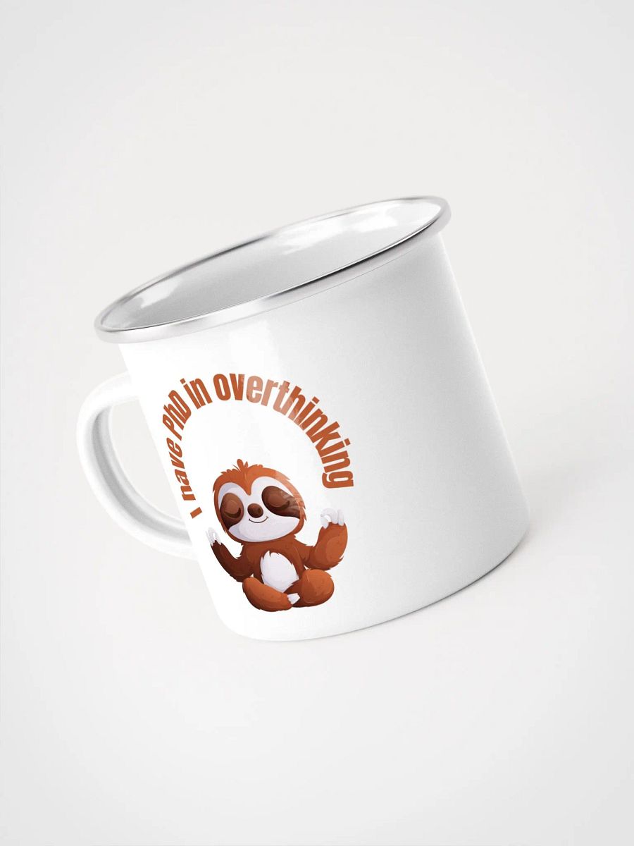 Sloth Serenity Enamel Mug product image (4)