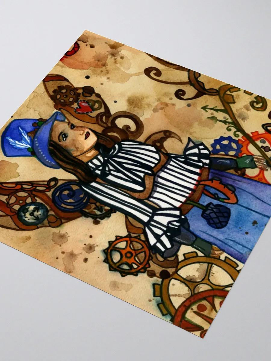 Steampunk Fairy Sticker product image (8)
