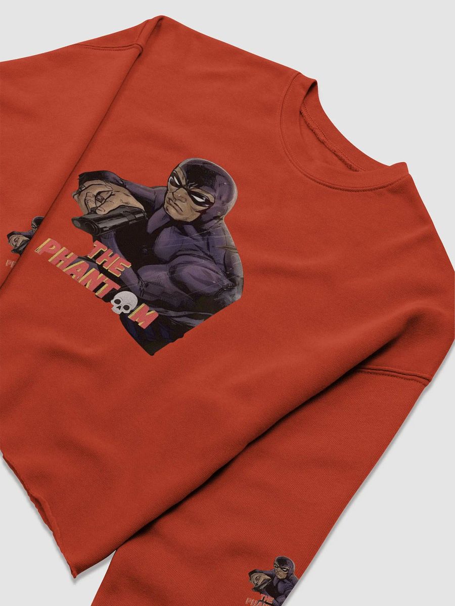 The GHOST WHO WALKS - GUNMAN Comic Style Women's Crop Sweatshirt product image (51)