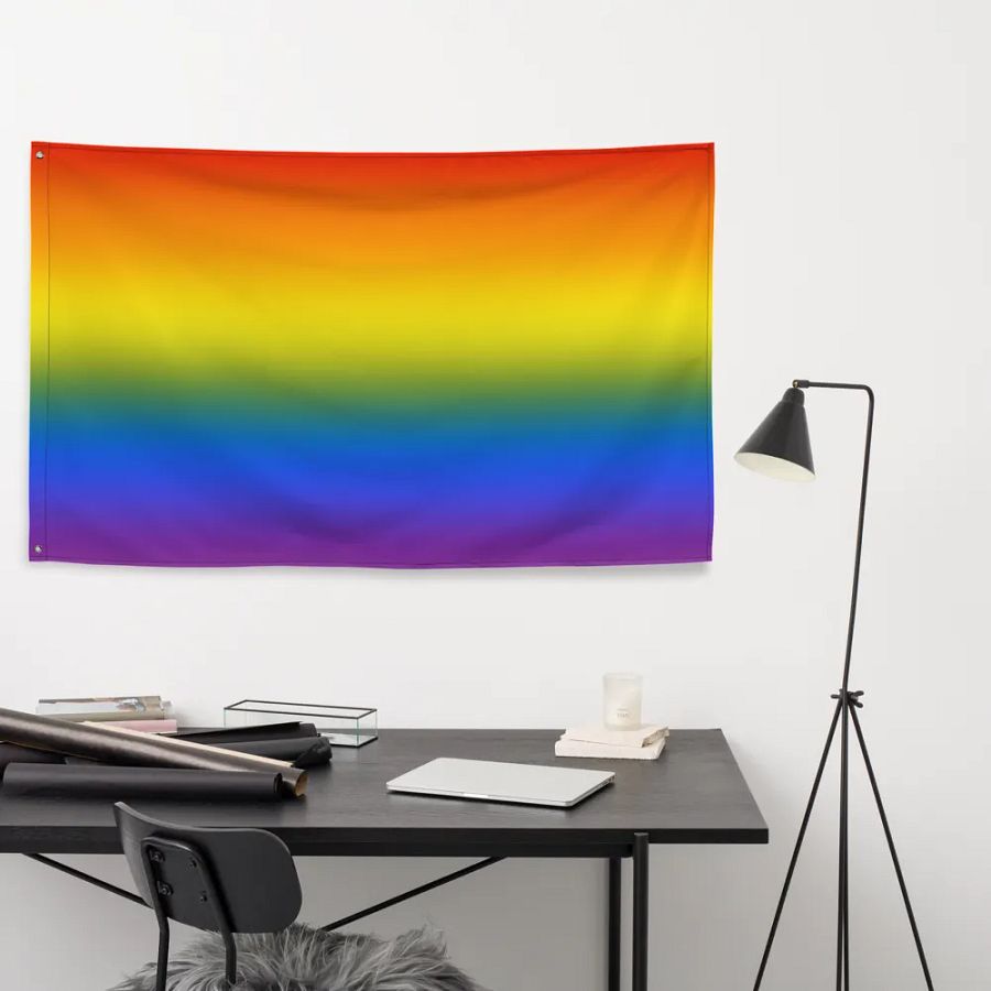 Subtle Rainbow Pride Flag product image (9)