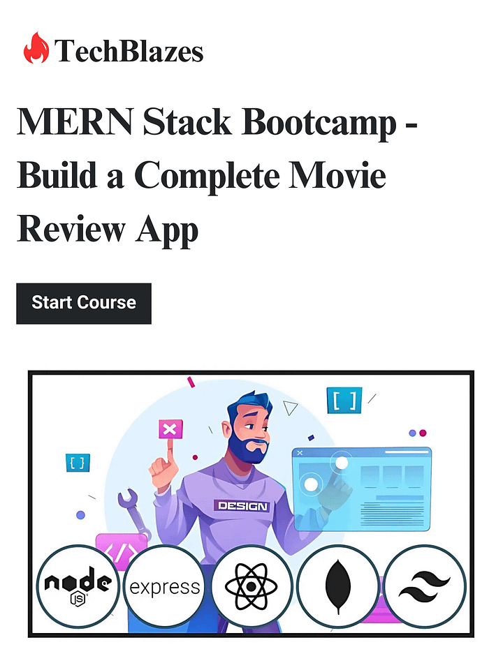 Build a Movie Review App with Node & React – Master the MERN Stack in 2025! product image (1)