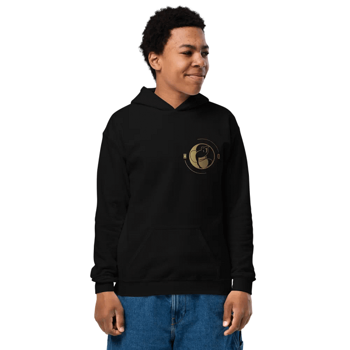 Golden HQ Youth Hoodie product image (2)