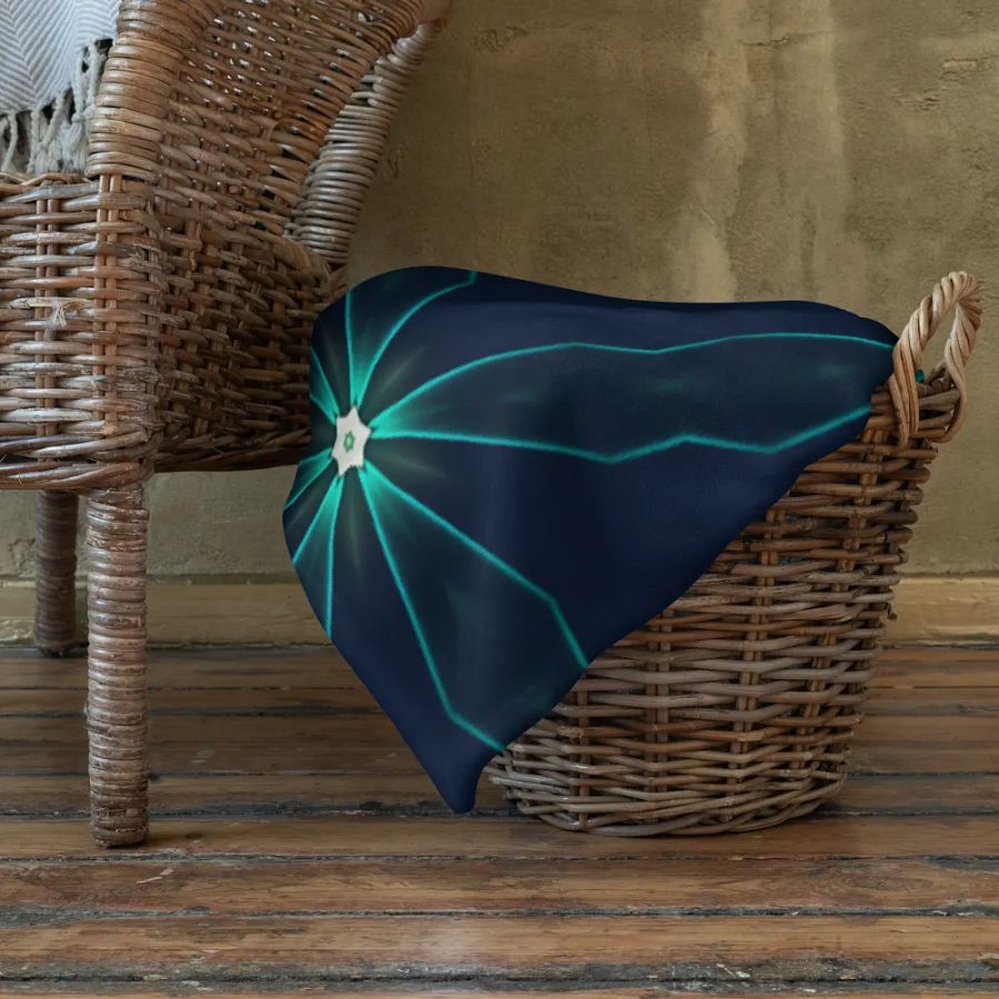 Navy Throw Blanket product image (10)