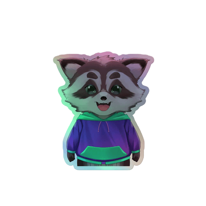 Happy Rac Holographic Sticker product image (2)