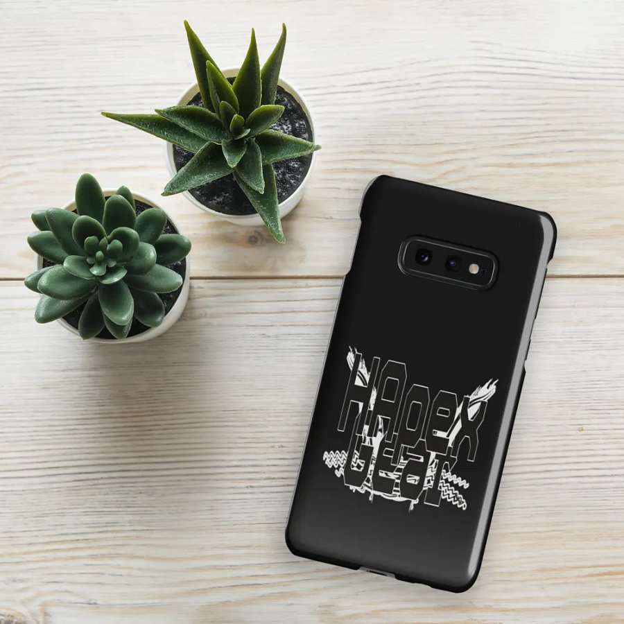 Snap Case for Samsung® - Black - Black HApex Gear Black Logo product image (5)