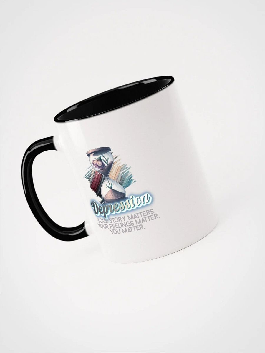 Depression Ceramic Mug with Color Inside product image (32)
